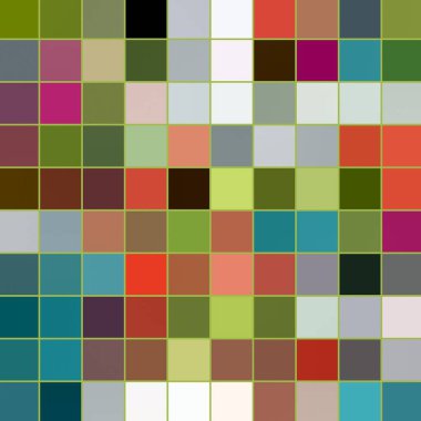 Geometrik desenlerle soyut sanat dokusu