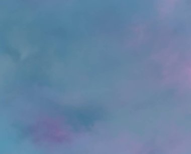 Soyut fantezi açık mavi, pembe ve mor tonları suluboya aquarelle beyaz kağıt doku üzerinde arka plan boyalı. Sevgililer günü kartı şablonu için dokulu tuval tasarımı. Boya el yapımı illüstrasyon