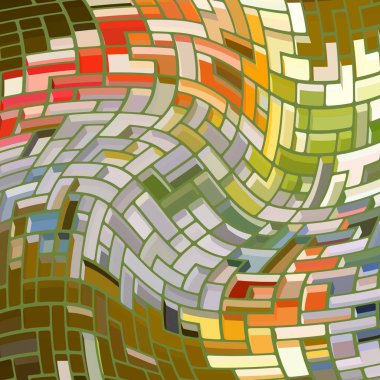 Geometrik desenli soyut doku