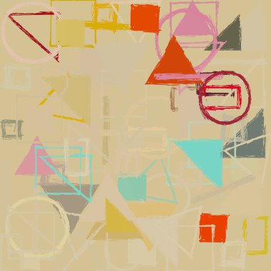 modern soyut geometrik desen arka plan