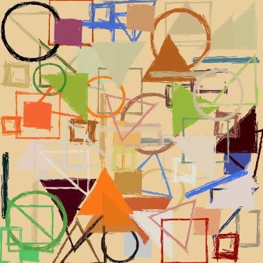 modern soyut geometrik desen arka plan