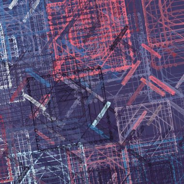 kopya alanı ile soyut sorunsuz arka plan