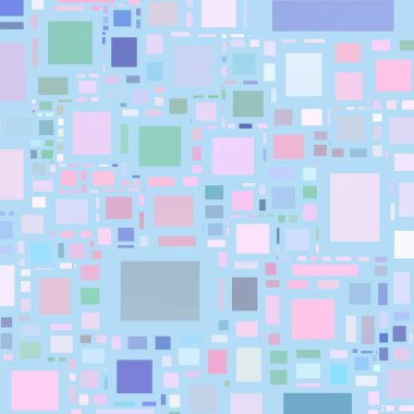 Soyut sanat dokusu. Kareler ile renkli doku. Modern sanat eserleri. Renkli görüntü