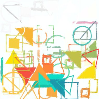 modern soyut geometrik desen arka plan