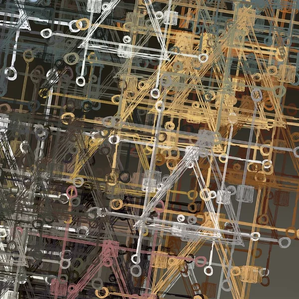 farklı desenler ile soyut arka plan