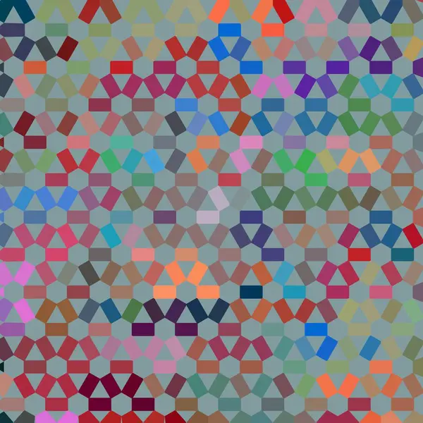 Renk fraktal geometrik soyut desen