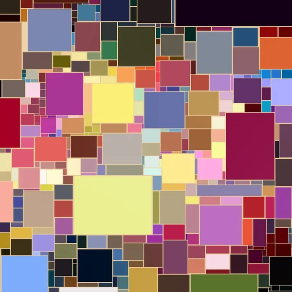 Abstrakt Bakgrund Med Färgglada Mosaik — Stockfoto