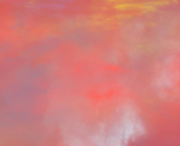 Abstract grunge clouds, colorful background with copy space