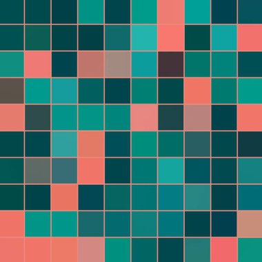 Geometrik desenlerle soyut sanat dokusu