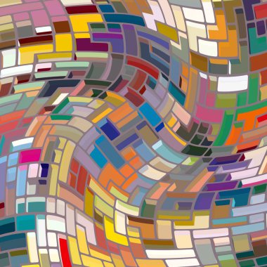 Geometrik desenli soyut doku