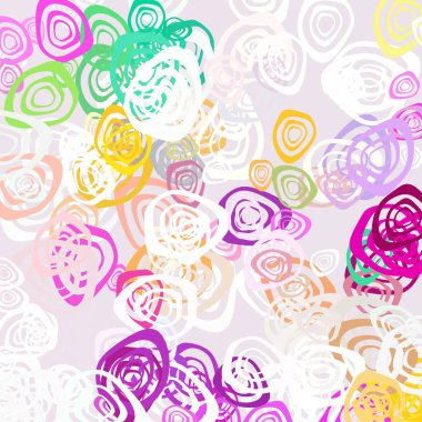 Renkli çiçek doku arka plan 