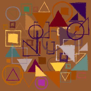 Geometrik desenli soyut arkaplan