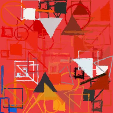 modern soyut geometrik desen arka plan