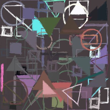 modern soyut geometrik desen arka plan