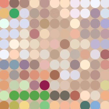 Dairelerle soyut sorunsuz desen. Kumaş için desen. Polka nokta arka plan. Stok vektörü.