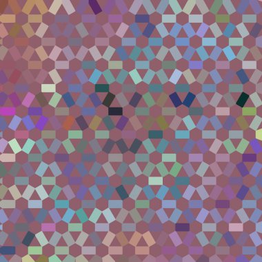 Renk fraktal geometrik soyut desen