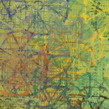 farklı desenler ile vintage grunge arka plan