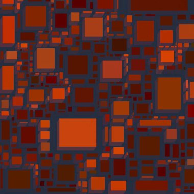 Soyut sanat dokusu. Kareler ile renkli doku. Modern sanat eserleri. Renkli görüntü