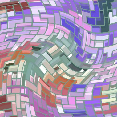 Geometrik desenli soyut doku