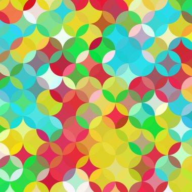 Geometrik desenlerle soyut sanat dokusu