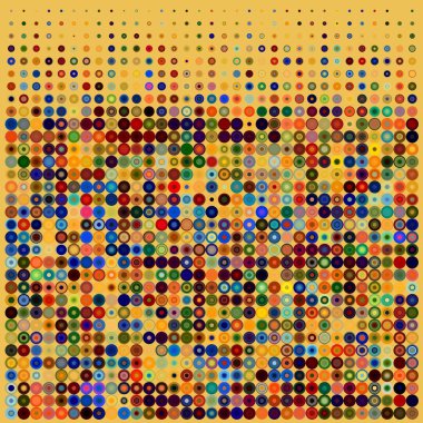 Renkli çiçeklerle kusursuz desen.