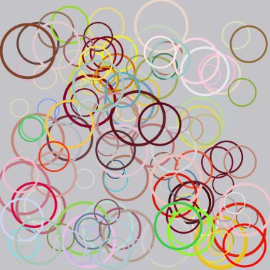 daire elemanları ile vektör arka plan