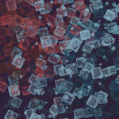 Kusursuz şablonun vektör illüstrasyonu