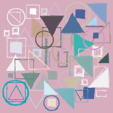 Geometrik desenli soyut arkaplan