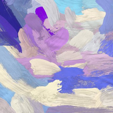 Tuval üzerine yağlıboya, Soyut sanat dokusu. Renkli doku. Modern sanat eserleri. Yağlı boya darbeleri. Fırça darbeleri