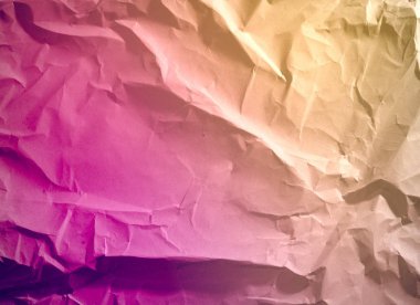 Soyut buruşturulmuş kağıt doku arka planı