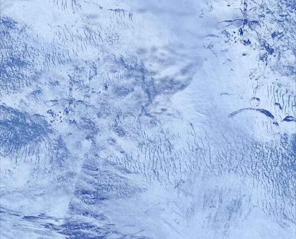 Tle Niebieski Zima Śnieg — Zdjęcie stockowe
