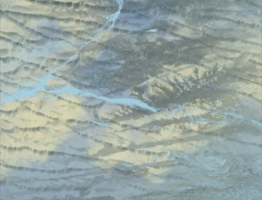 su ile mavi arka plan