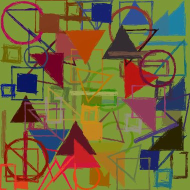 modern soyut geometrik desen arka plan