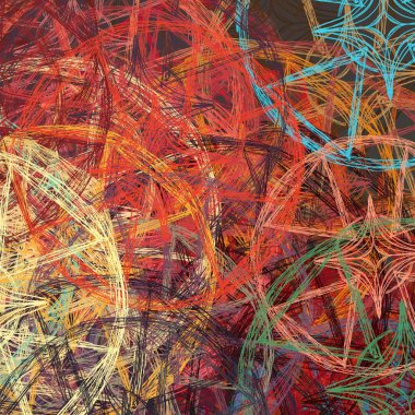 Ormanda sonbahar yaprakları