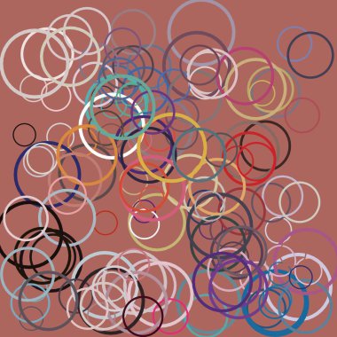 Çiçek elementleriyle soyut arkaplan