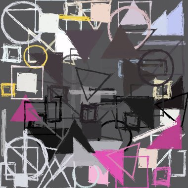 modern soyut geometrik desen arka plan