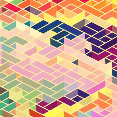 Geometrik desenli soyut arkaplan