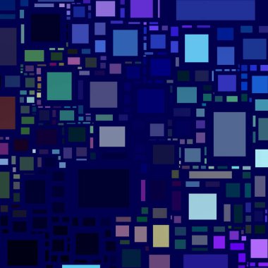 Soyut sanat dokusu. Kareler ile renkli doku. Modern sanat eserleri. Renkli görüntü