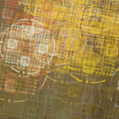 farklı desenler ile soyut arka plan