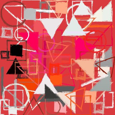 modern soyut geometrik desen arka plan