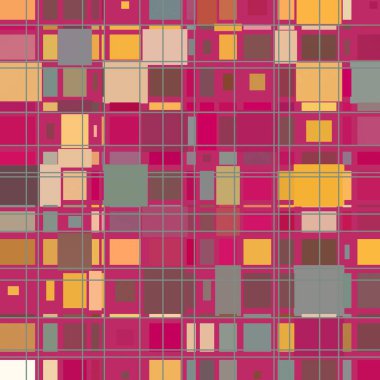 renkli geometrik desenile kesintisiz arka plan