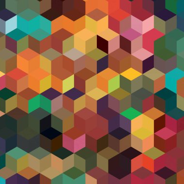 Geometrik desenlerle soyut sanat dokusu