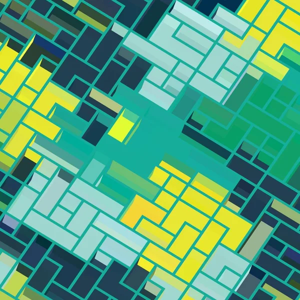 幾何学的パターンを持つ抽象テクスチャ — ストック写真