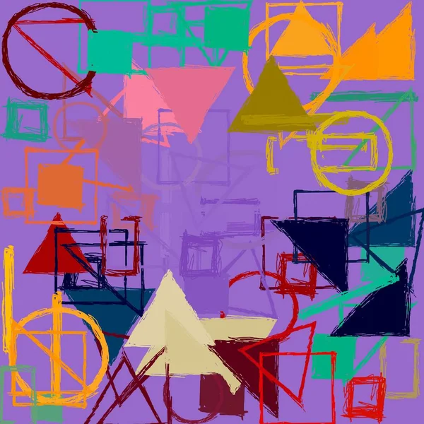 modern soyut geometrik desen arka plan