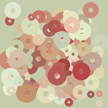 kalpleri ile sevimli paskalya arka plan