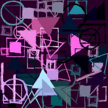 modern soyut geometrik desen arka plan