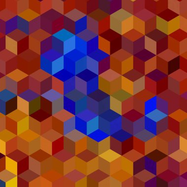 Geometrik desenlerle soyut sanat dokusu