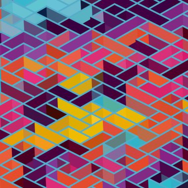 Geometrik desenli soyut doku