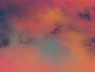 Taranmış Boyalı Soyut Arkaplan. Fırça darbesi ile boyanmış. Boya darbeleri. 2B Görüntü.