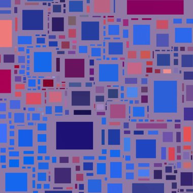 Soyut sanat dokusu. Kareler ile renkli doku. Modern sanat eserleri. Renkli görüntü